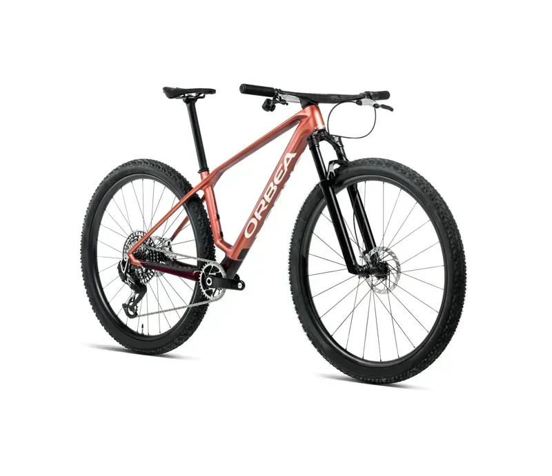 2026 Orbea Alma M30 Mountain Bike in Mars Red Matt/Burgundy Red Gloss-1