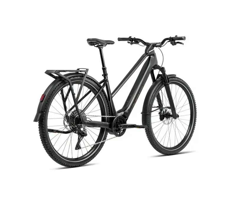 2026 Orbea Kemen Adv 30 Mid E-Hybrid Bike In Diamond Black-2