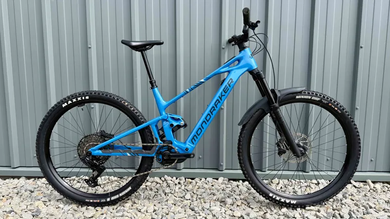 2025 Mondraker Sly R Electric Mountain Bike in Marlin Blue - EX Demo