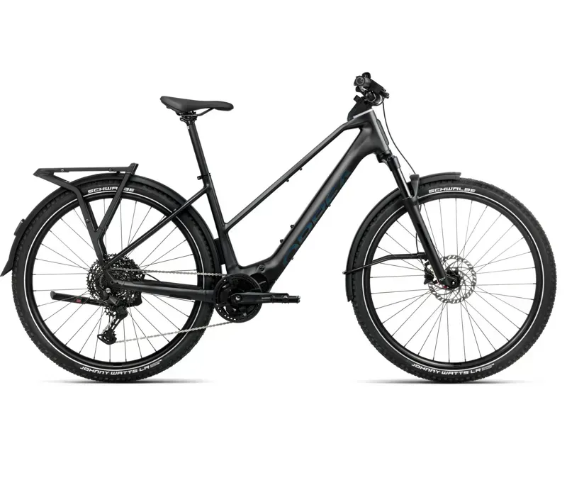 2026 Orbea Kemen Adv 30 Mid E-Hybrid Bike In Diamond Black