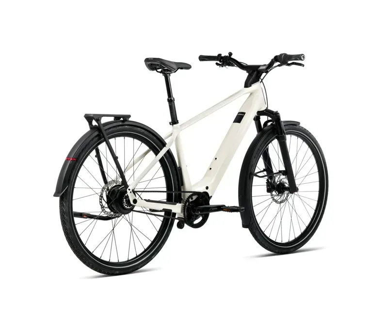 2026 Orbea Kemen Tour 30 E-Hybrid Bike in Ivory White Gloss-2